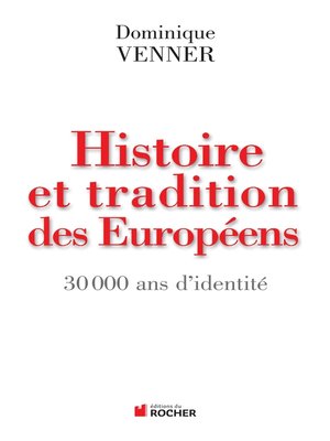 cover image of Histoire et traditions des Européens